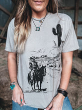 Load image into Gallery viewer, Ariat Sketchy Cowboy T-shirt