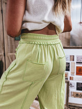 Load image into Gallery viewer, Bindi Barrel Pants (Lime)