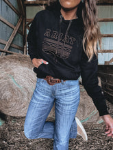 Load image into Gallery viewer, Ariat Booted Logo Hoodie (Black)