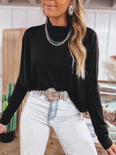 Load image into Gallery viewer, Tatum Top (Black)