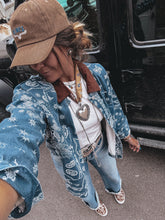 Load image into Gallery viewer, Blue Jean Bandit Jacket