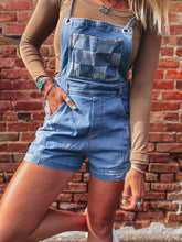 Load image into Gallery viewer, Denim Checks Overalls
