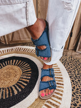 Load image into Gallery viewer, Denim Daze Sandals