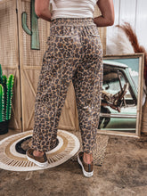 Load image into Gallery viewer, Bindi Barrel Pants (Leopard)