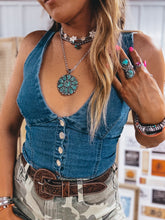 Load image into Gallery viewer, Drew Denim Tank