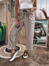 Load image into Gallery viewer, Bindi Barrel Pants (Plaid)