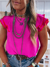 Load image into Gallery viewer, Kambrie Top (Hot Pink)