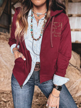 Load image into Gallery viewer, Ariat Stitched Full Zip Hoodie
