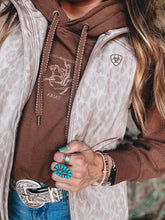 Load image into Gallery viewer, Ariat Softshell Vest (Faded Leopard)