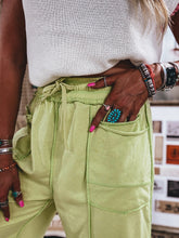 Load image into Gallery viewer, Bindi Barrel Pants (Lime)