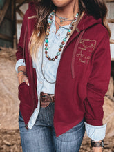 Load image into Gallery viewer, Ariat Stitched Full Zip Hoodie