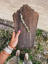 Load image into Gallery viewer, Green Turquoise Nugget Bracelet