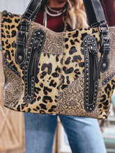 Load image into Gallery viewer, Lone Star Leopard Purse

