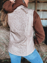 Load image into Gallery viewer, Ariat Softshell Vest (Faded Leopard)
