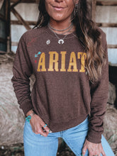 Load image into Gallery viewer, Ariat Essential Crew (Coffee Heather)
