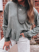 Load image into Gallery viewer, Taylor Top (Ash Green)
