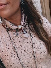 Load image into Gallery viewer, Scarf &amp; Bit Necklace
