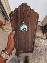 Load image into Gallery viewer, Boho Moon Pendant
