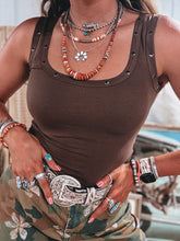 Load image into Gallery viewer, Talia Tank (Brown)

