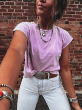 Load image into Gallery viewer, Trulee Tee (Vintage Lavender)

