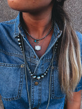 Load image into Gallery viewer, Belt Buckle Initial Necklace
