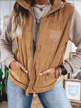 Load image into Gallery viewer, Windsor Vest (Tan)
