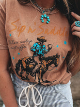 Load image into Gallery viewer, Sip n&#39; Saddle Tee
