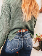 Load image into Gallery viewer, Kitty Sweater (Vintage Jade)
