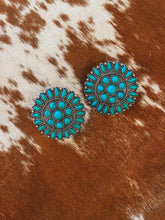 Load image into Gallery viewer, Cressida Earrings (Turquoise)
