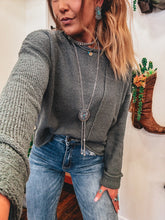 Load image into Gallery viewer, Waverly Sweater (Vintage Jade)
