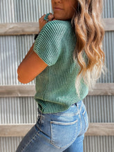 Load image into Gallery viewer, Codie Sweater Top (Green)
