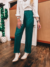 Load image into Gallery viewer, Steppin’ Out Sequin Pants
