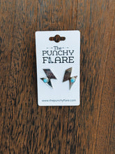 Load image into Gallery viewer, Lightning Bolt Studs
