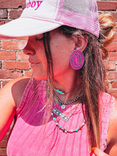 Load image into Gallery viewer, Evelyn Earrings (Pink)
