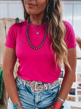 Load image into Gallery viewer, Brandie Tee (Pink)
