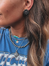 Load image into Gallery viewer, Rosa Earrings (Black)
