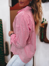 Load image into Gallery viewer, Kate Button Up (Pink)
