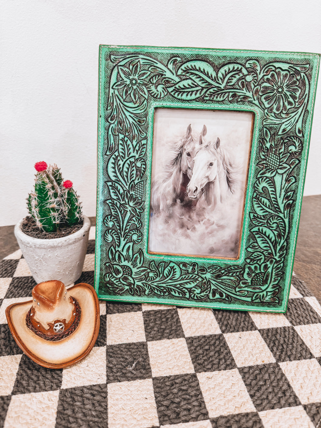 Bronya Photo Frame (Green/Turq)