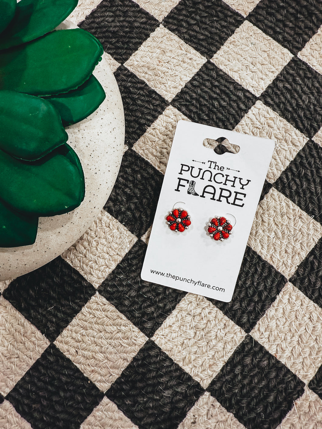 Garnet Earrings