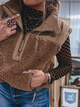 Load image into Gallery viewer, Teddy Vest (Camel)
