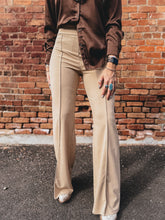 Load image into Gallery viewer, Classy Cowgirl Trouser (Sand)
