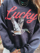 Load image into Gallery viewer, Lucky Duck Mockneck

