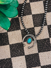Load image into Gallery viewer, Chandler Necklace (Turquoise)
