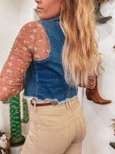 Load image into Gallery viewer, Montana Denim Vest
