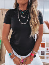 Load image into Gallery viewer, Brandie Tee (Black)
