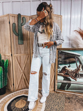 Load image into Gallery viewer, Riley Button Up (Black)
