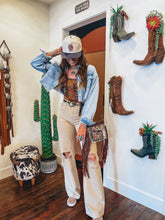 Load image into Gallery viewer, Paisley Patch Bodysuit
