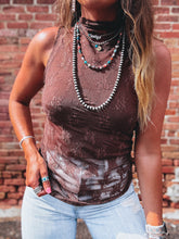 Load image into Gallery viewer, Thayne Tank (Brown)
