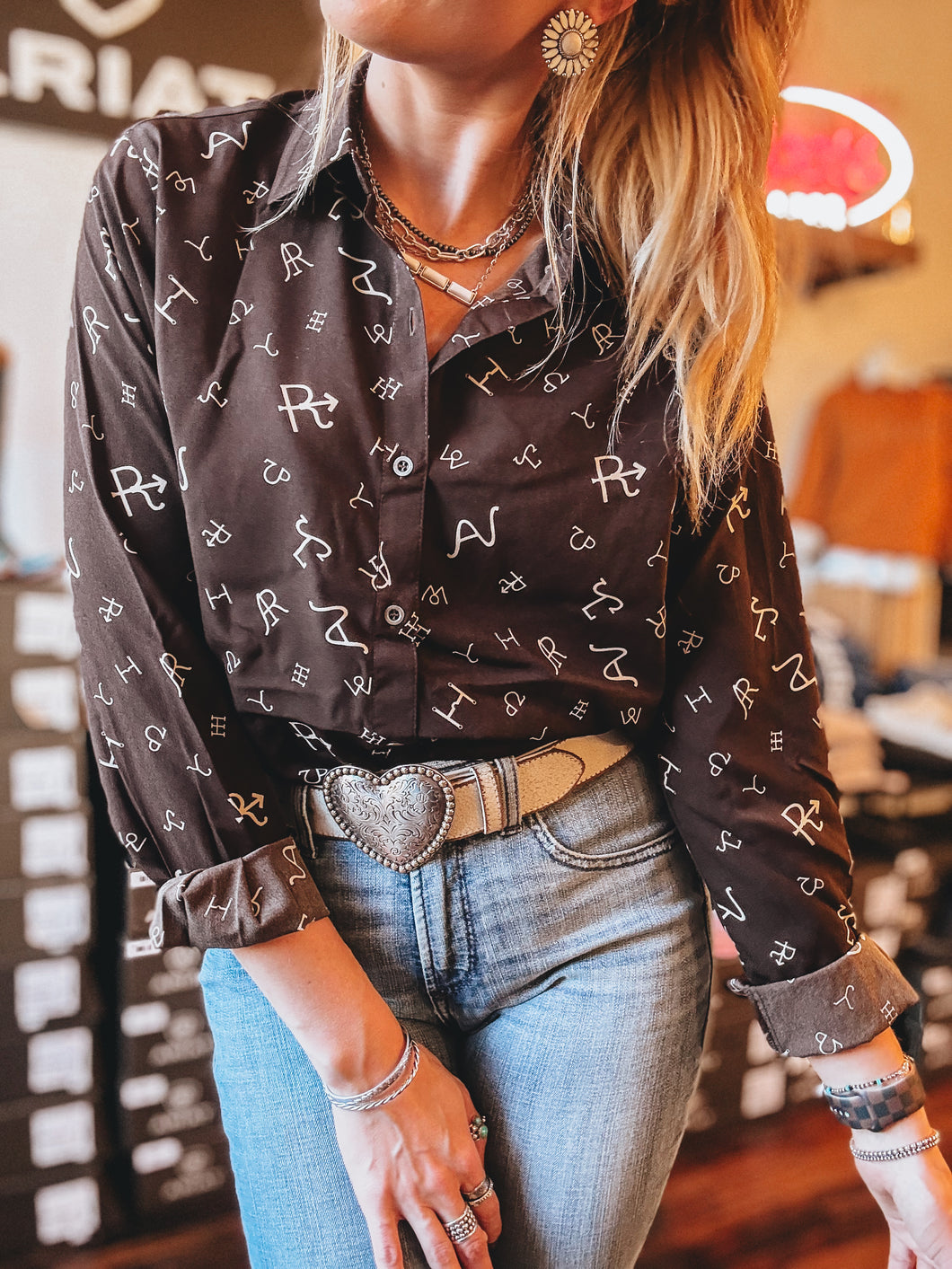 Ariat Homestyle Shirt (Mole Ranch Brand)