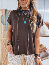 Load image into Gallery viewer, Dottie Top (Brown)
